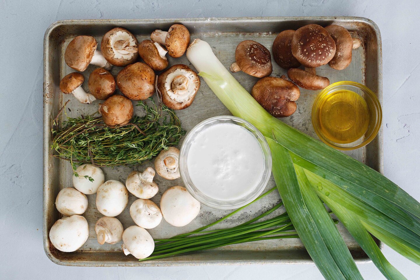 creamy mushroom soup ingredients