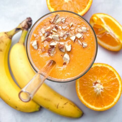 Golden Glow Mango Smoothie recipe