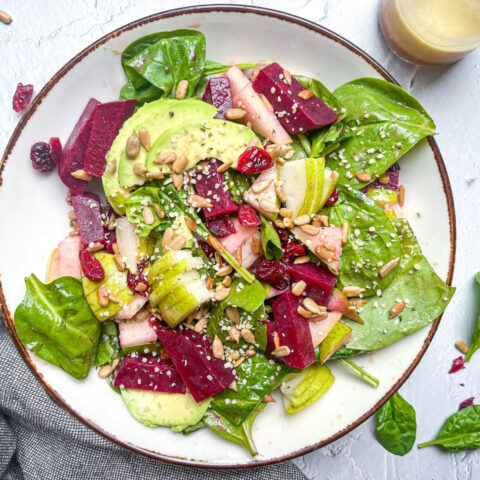 Beet and Pear Salad